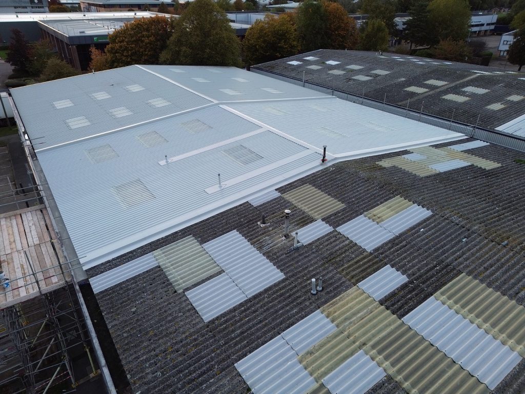 Asbestos Over-Roofing Installation