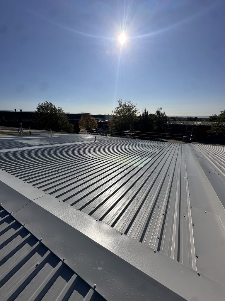 Asbestos Over-Roofing Installation