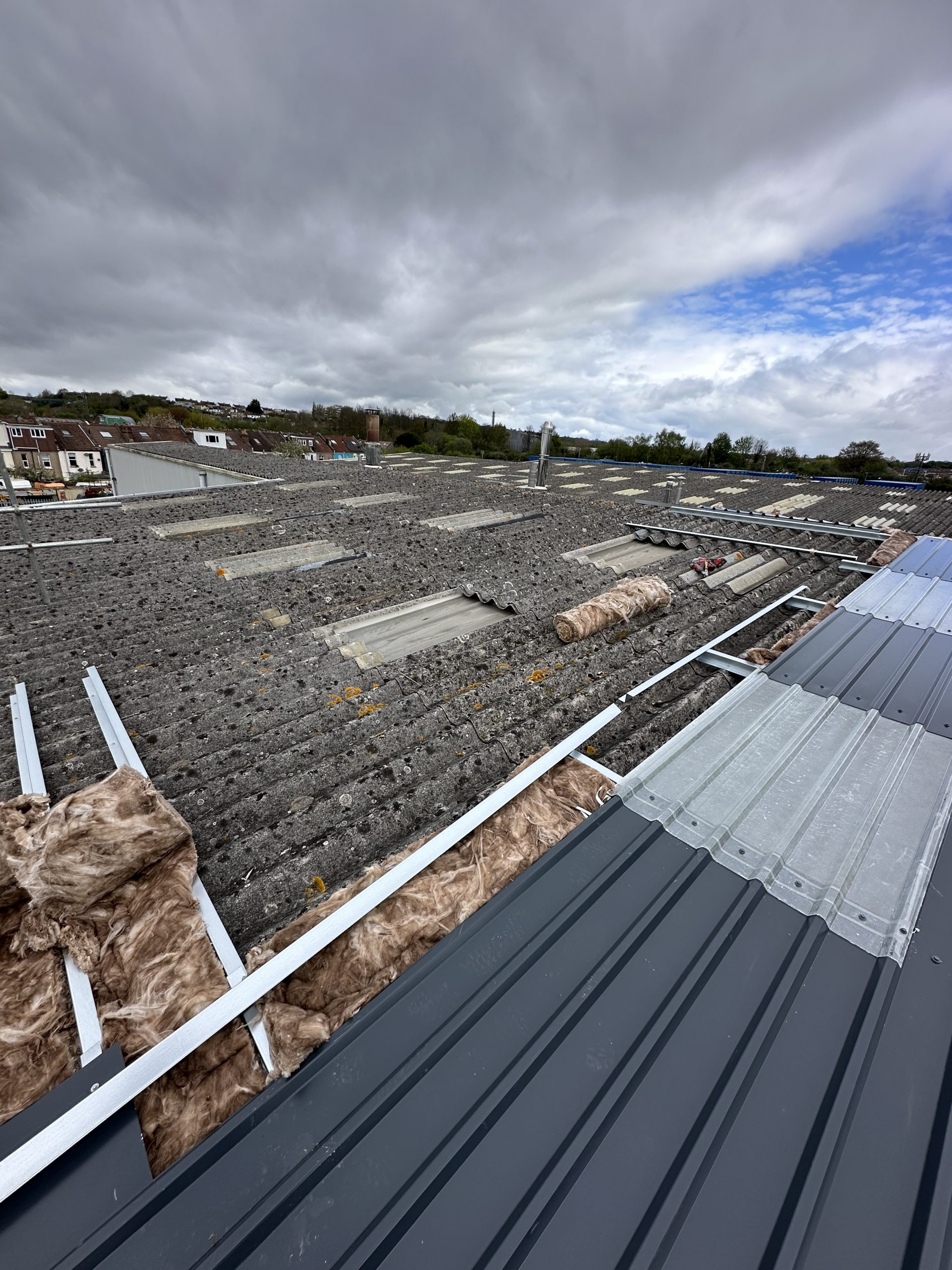 Factory Roofing Refurbishment Installation