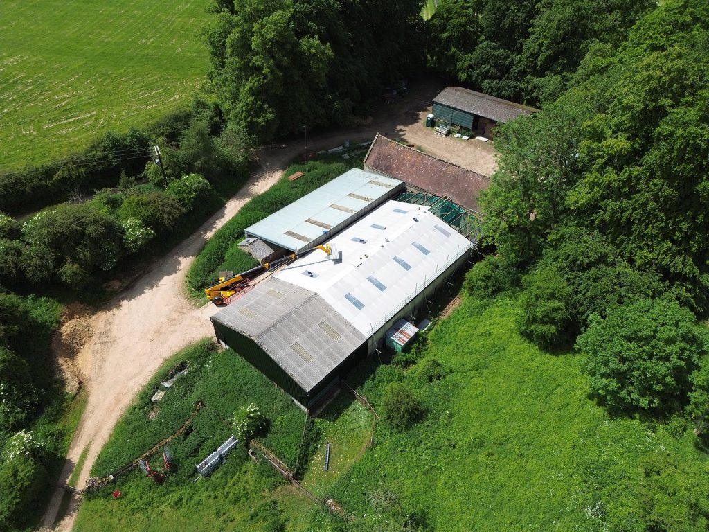 Fibre Cement Roofing Installation