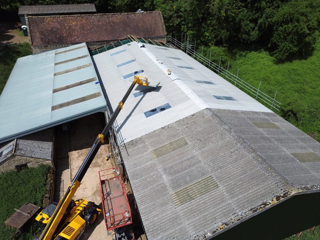 Fibre Cement Roofing Installation