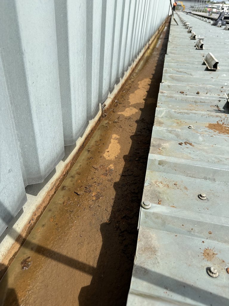 Gutter Lining with Triflex Example