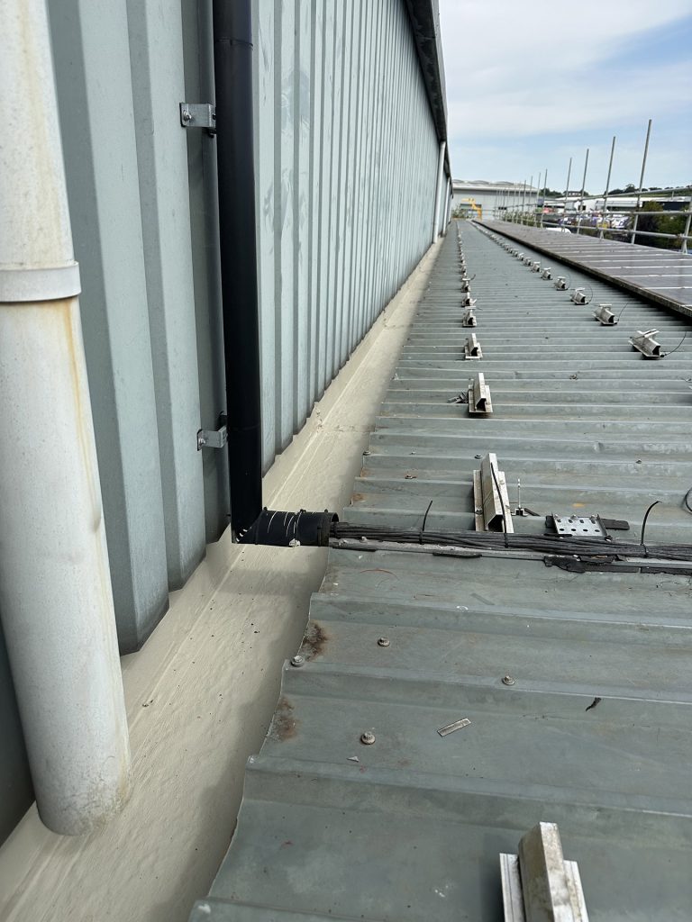 Gutter Lining with Triflex Example